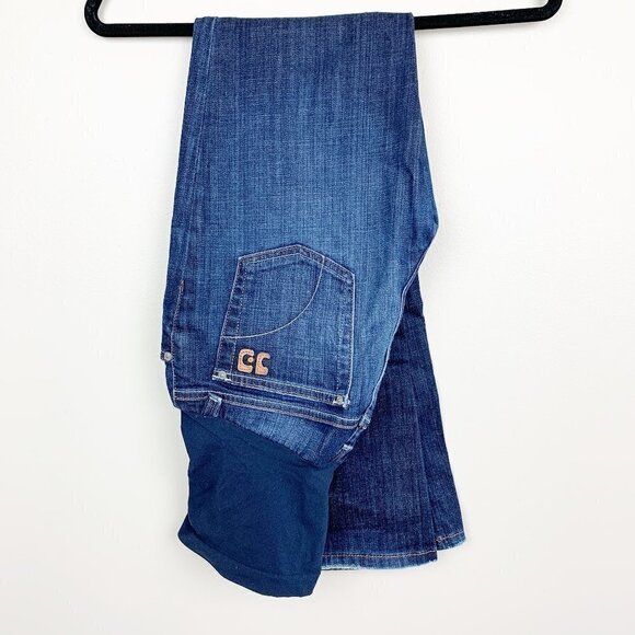Joe's Jeans x A Pea in a Pod Provocateur Bootcut Maternity Jeans Size 27 - Picture 1 of 8
